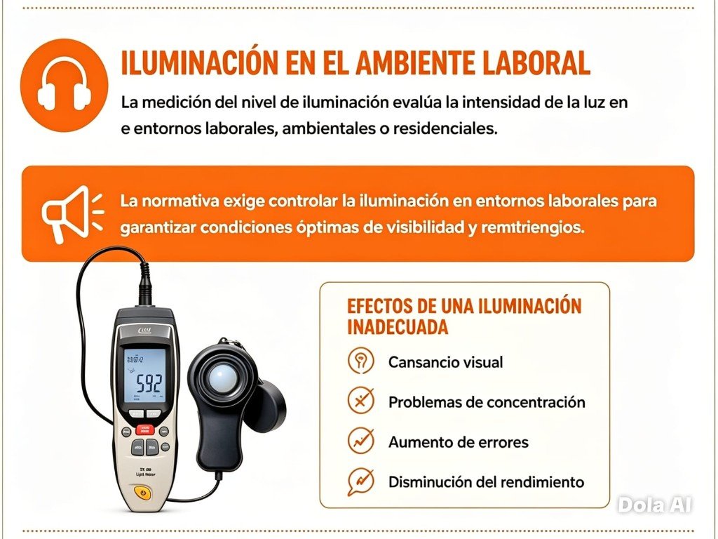 Iluminación en el ambiente laboral